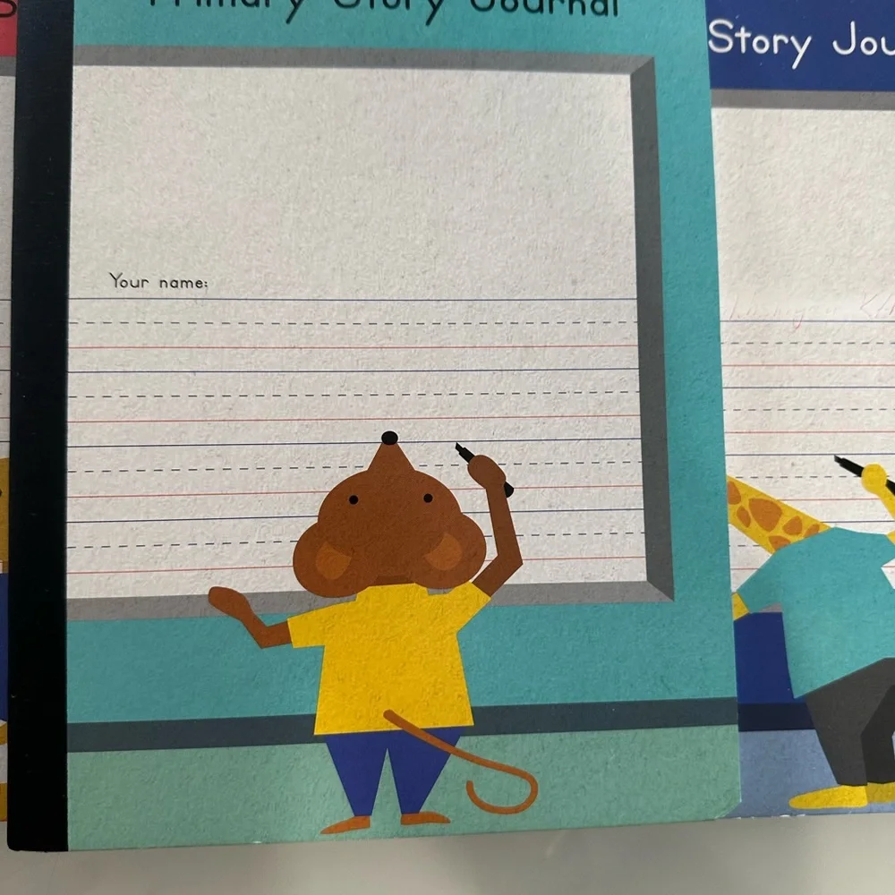 🆕Oxford Primary Composition Notebooks, Kids Handwriting & Drawing Story …